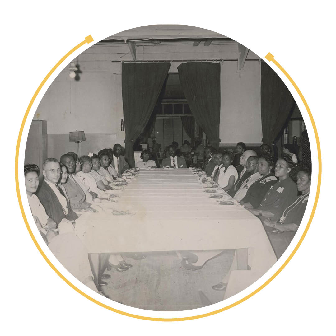 Rosa Parks with members of the NAACP